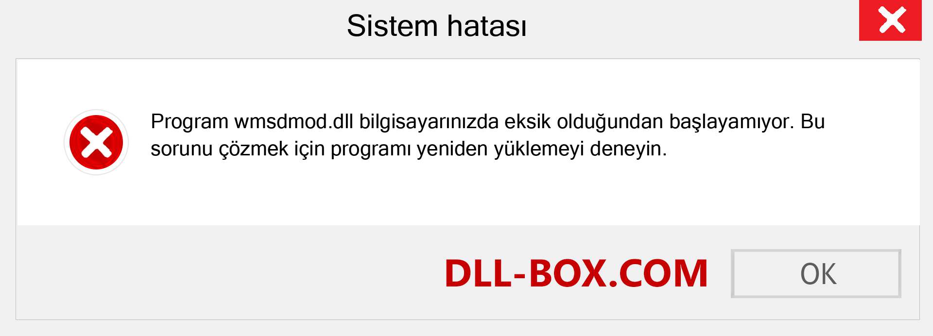 wmsdmod.dll dosyası eksik mi? Windows 7, 8, 10 için İndirin - Windows'ta wmsdmod dll Eksik Hatasını Düzeltin, fotoğraflar, resimler